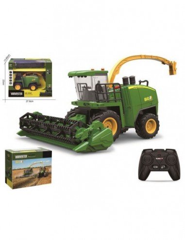 Radijo valdomas kombainas, 28x14x23cm...