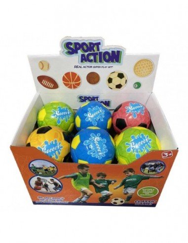 Minkštas kamuolys Futbolas 10cm