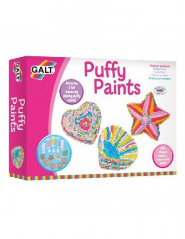 Rinkinys PUFFY PAINTS nuo 6 m., Galt