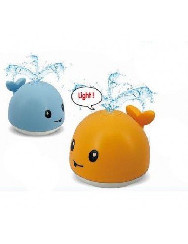 Žaislas į vonią su fontanu Banginis