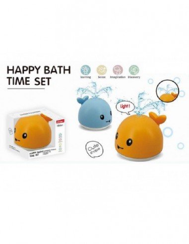 Žaislas į vonią su fontanu Banginis