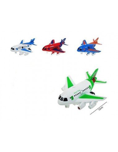 Lėktuvas metalinis AIR BUS 12cm su...