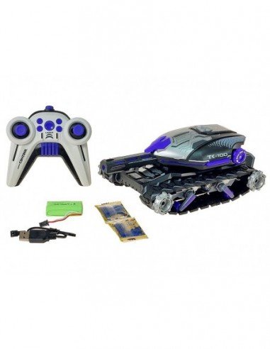 Radijo bangomis valdomas tankas, USB...