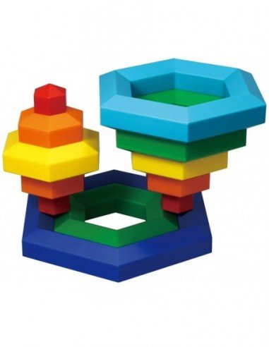 Konstruktorius HEXACUS, 12 det., 100...