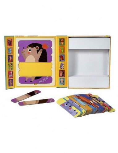 Dėlionė juostinė Žvėrys 12 in 1, 36...