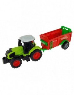 Traktorius su priekaba 42 cm