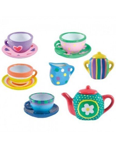 Rinkinys PAINT A TEA SET nuo 5 m., Galt
