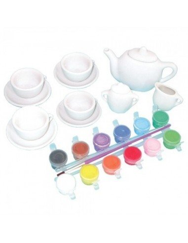 Rinkinys PAINT A TEA SET nuo 5 m., Galt