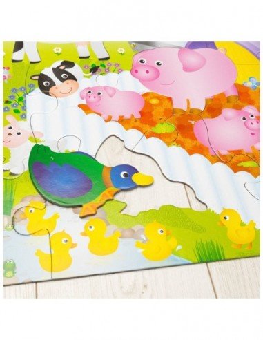 Grindų dėlionė GIANT FLOOR FARM, Galt