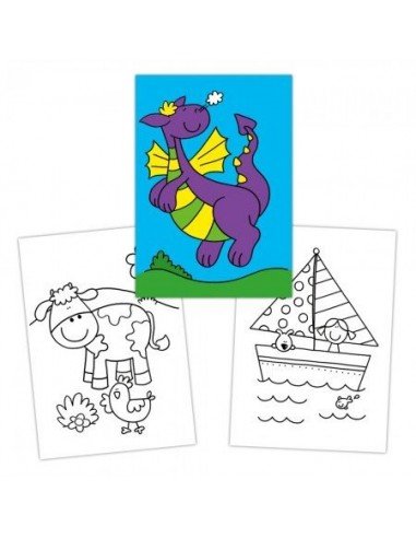 Knygutė spalvinimui, 40lap. FIRST...