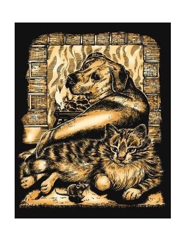 Rinkinys ARTFOIL GOLD draugai prie...