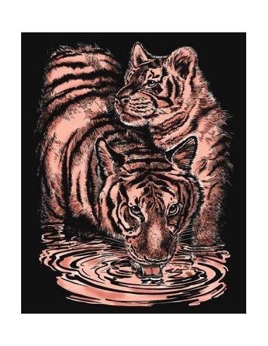 Rinkinys ARTFOIL COPPER tigras TIGER