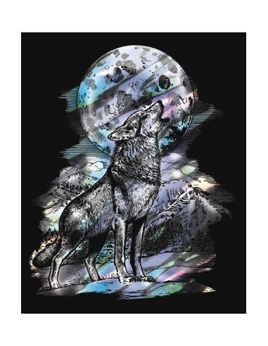 Rinkinys ARTFOIL HOLOGRAPHIC vilkas WOLF