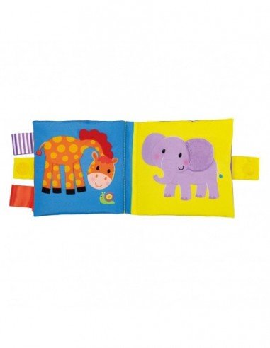 Knygutė minkšta sensorinė Afrika, 0...