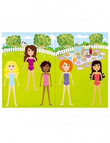 Knygutė su lipdukais, 300vnt.,...