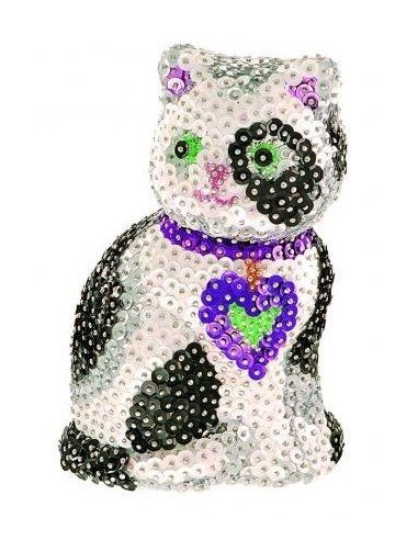 Rinkinys kūrybai 3D SEQUIN ART kačiukas