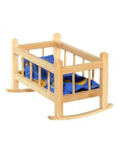 Lovytė medinė 34cm su pataline