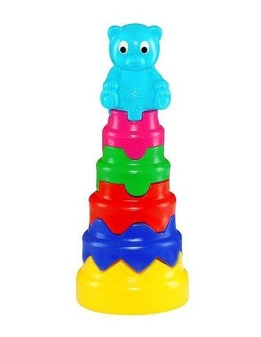 Piramidė did., 40cm, meška