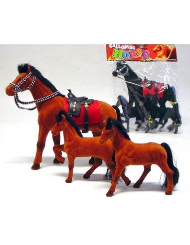 Rinkinys Arkliukai, 3vnt., 18cm, 10cm