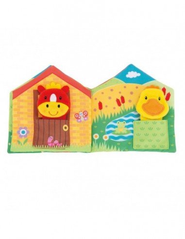 Knygutė minkšta FIRST PUPPET BOOK,...