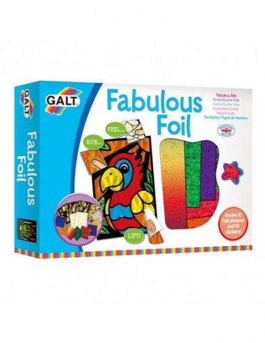 Rinkinys FABULOUS FOIL, 6m+,  Galt