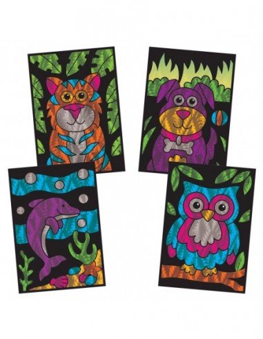 Rinkinys FAB FOIL ART, 6m.+, Galt