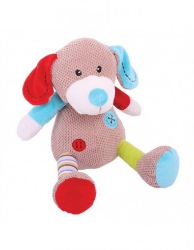 Šuniukas-barškutis minkštas, 27 cm, 0...