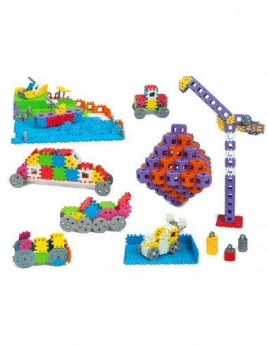 Konstruktorius MINI WAFFLE Įvairių...