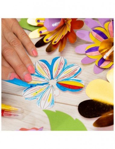 Rinkinys kūrybai FLOWER LIGHTS, 7m.+,...