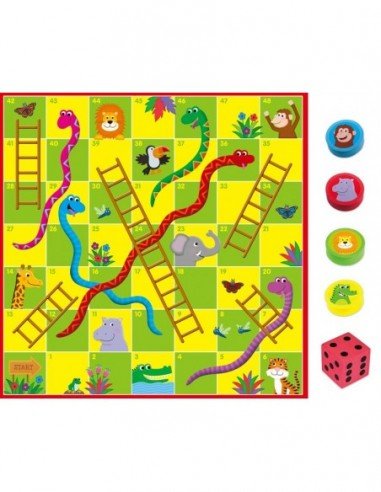 Grindų dėlionė-žaidimas GIANT SNAKES...