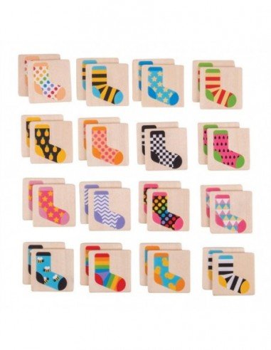 Žaidimas medinis atminčiai Kojinės,...