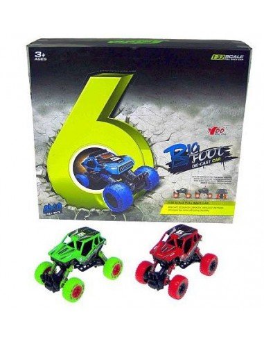 Mašina metalinė BUGGY RACE 15cm su...