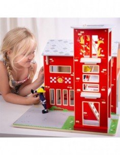 Medinė gaisrininkų stotis,... 2