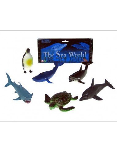 Jūros gūvūnai, 12-16cm, 6vnt.