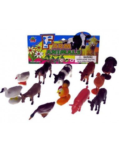 Naminiai gyvūnai 12vnt., 10-12cm