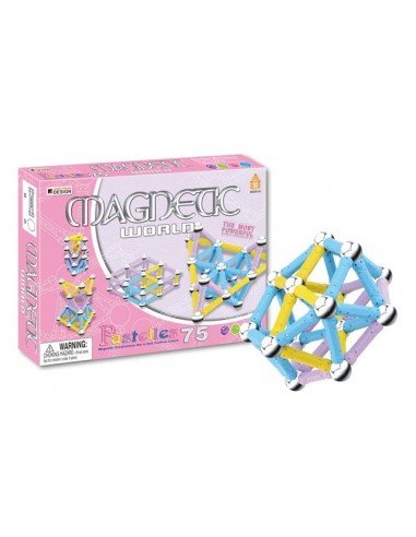 Konstruktorius magnetinis 75 det., 6m.+