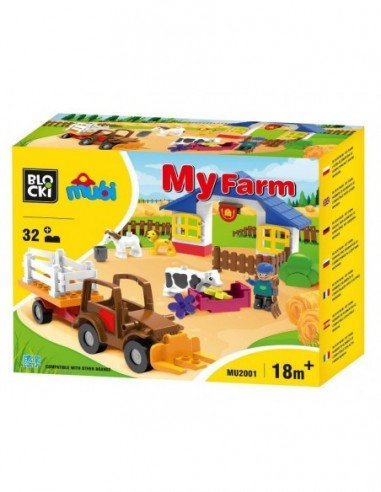 Konstruktorius BLOCKI MUBI, 32 det.,...