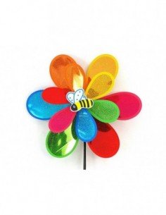 Vėjo malūnėlis 38cm blizgantis