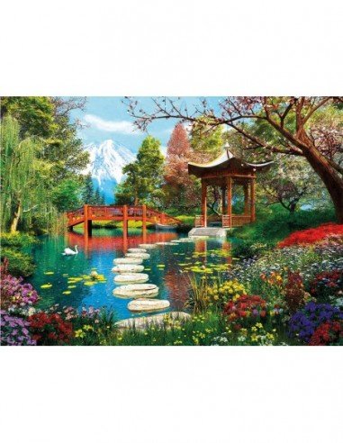 Dėlionė 1000 det, FUJI GARDEN 69x50cm