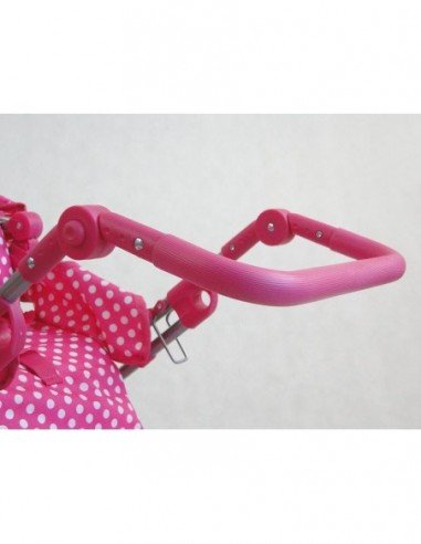 Vežimėlis 3 in 1 rožinis su...