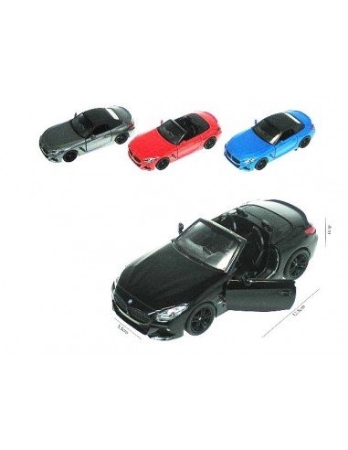 Mašina metalinė BMW Z4, 1/36, 13cm