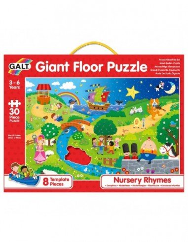 Grindų dėlionė NURSERY RHYMES, 30...