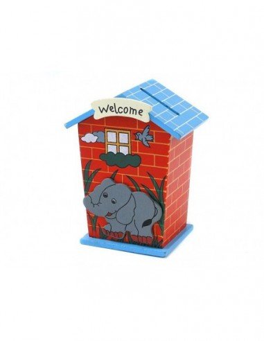 Taupyklė-namelis medinė