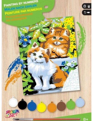 Rinkinys piešimui JUNIOR Kačiukai