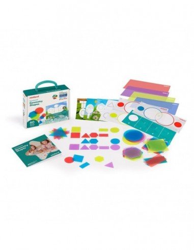 Rinkinys TRANSLUSENT GEOMETRY SHAPES,...