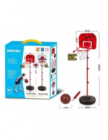 Metalinis stovas 150cm krepšiniui +...