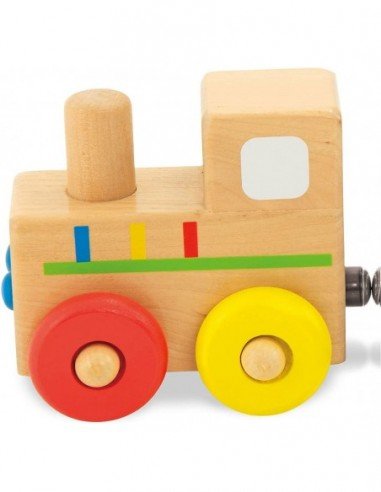 Medinis traukinys Shape Sorter Train,...