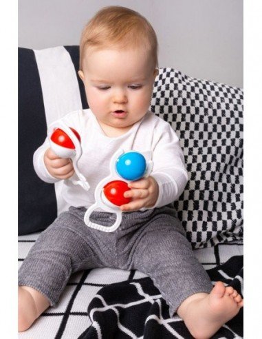 Barškutis 2 kamuoliukai, 0 mėn.+