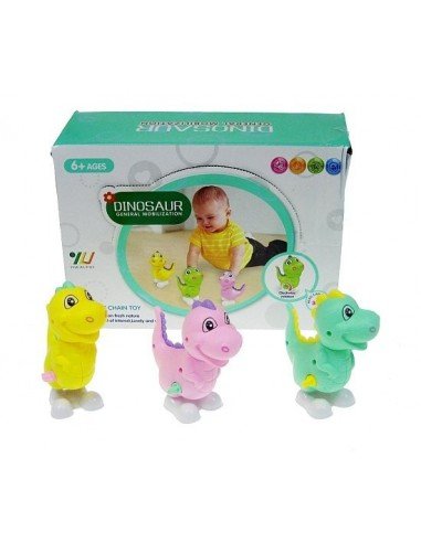 Dinozauras prisukamas, 13cm