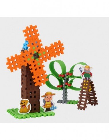 Konstruktorius MINI WAFFLE Ūkininkas...